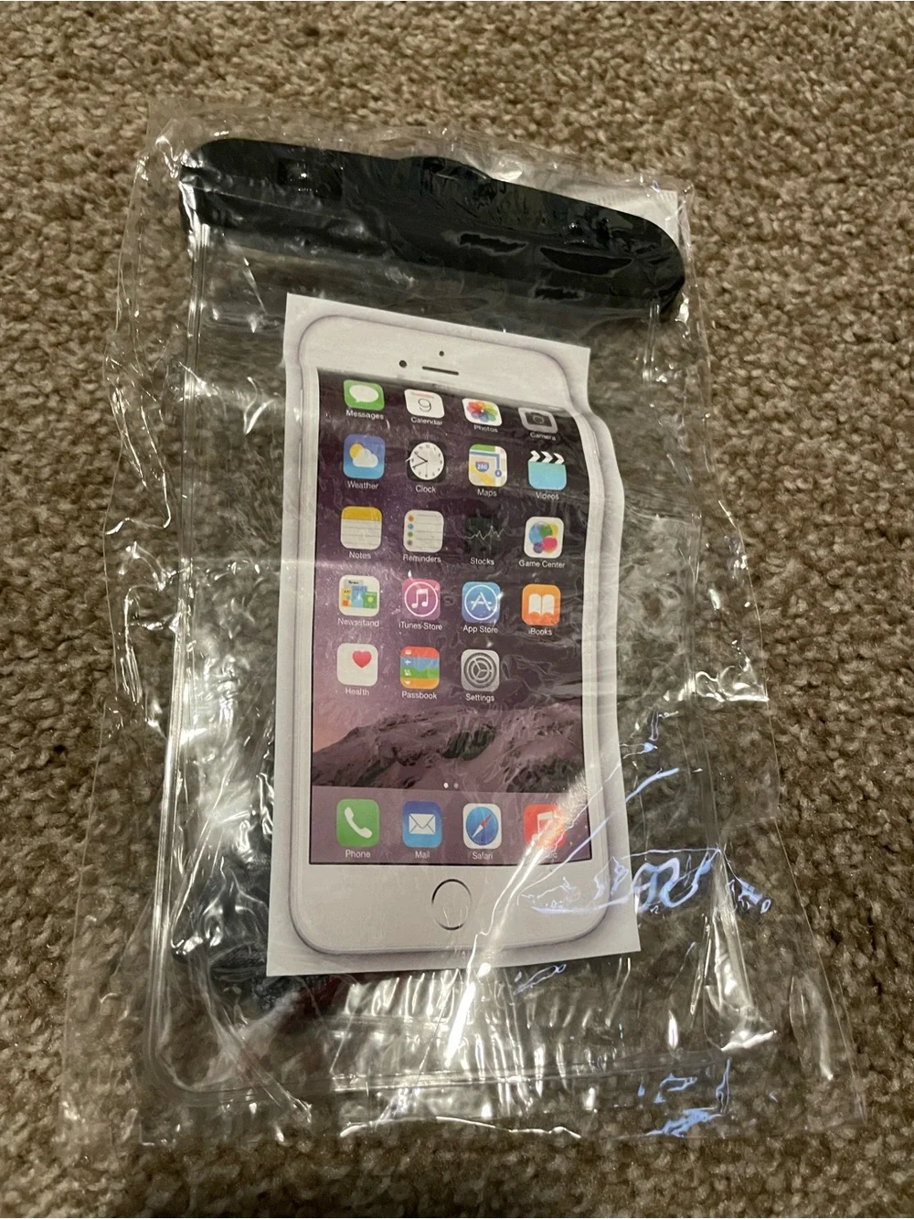 Universal Waterproof Phone Pouch Case - Black